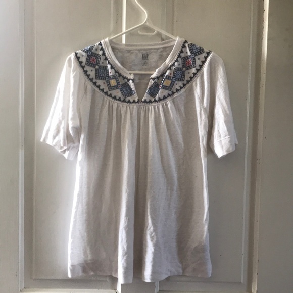 Linen maternity shirt - Picture 1 of 3